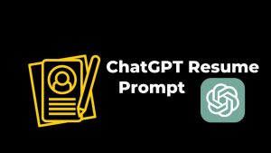 เรซูเม่ด้วย ChatGPT